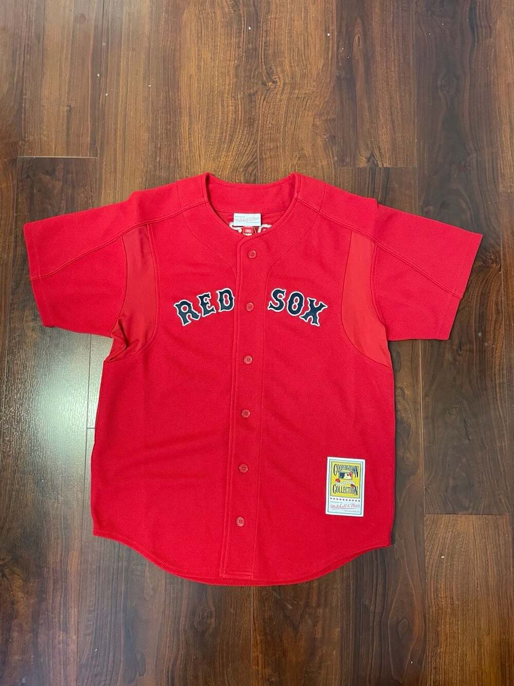 Mitchell & Ness Boston Red Sox David Ortiz #34 Jersey Cooperstown Red Size M 40